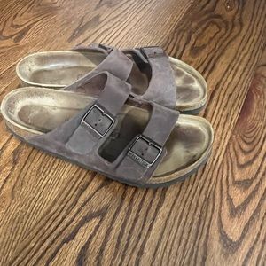 Birkenstocks leather